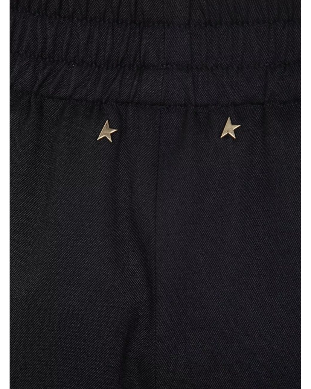 Golden Goose Deluxe Brand Blue W's Jogging Pant Brittany Light Dry Wool Gabardine