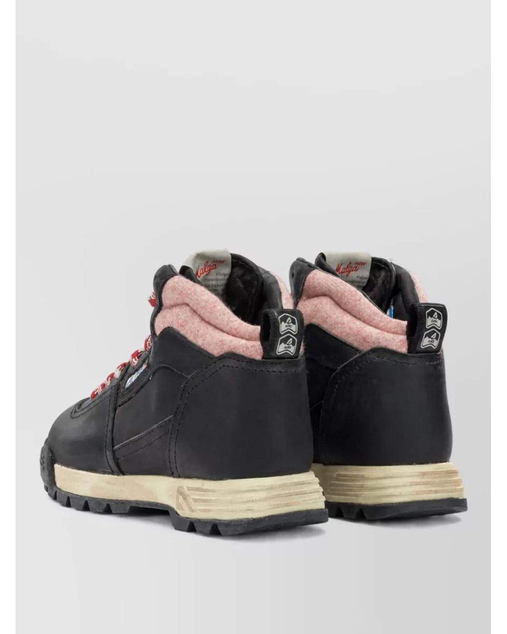 Autry Multicolor Leather Combat Boots
