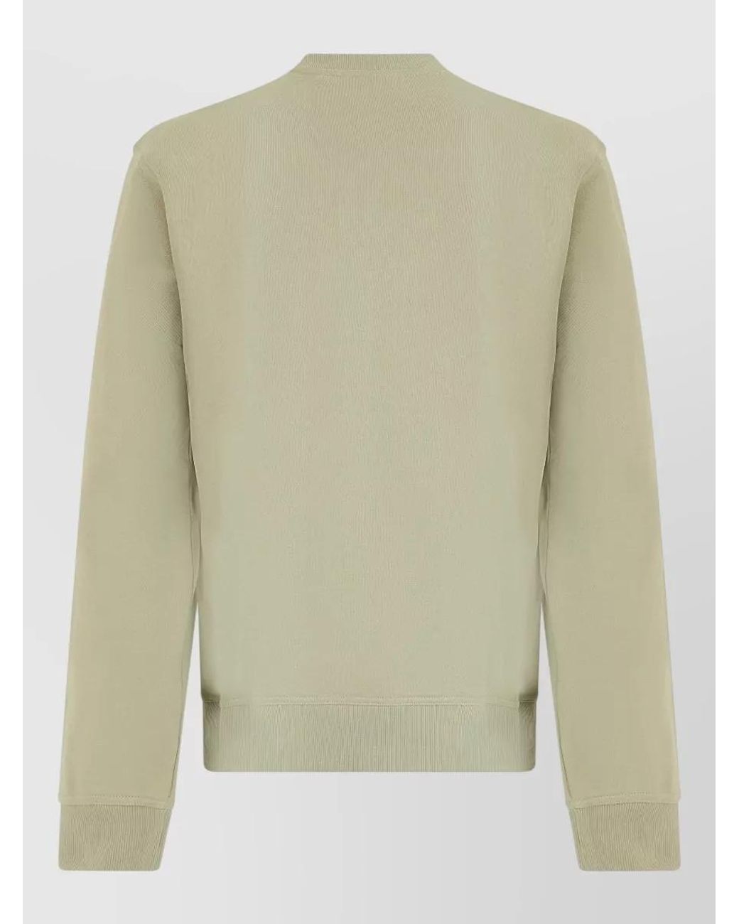 Boss Green Cotton Crew Neck Sweatshirt for men