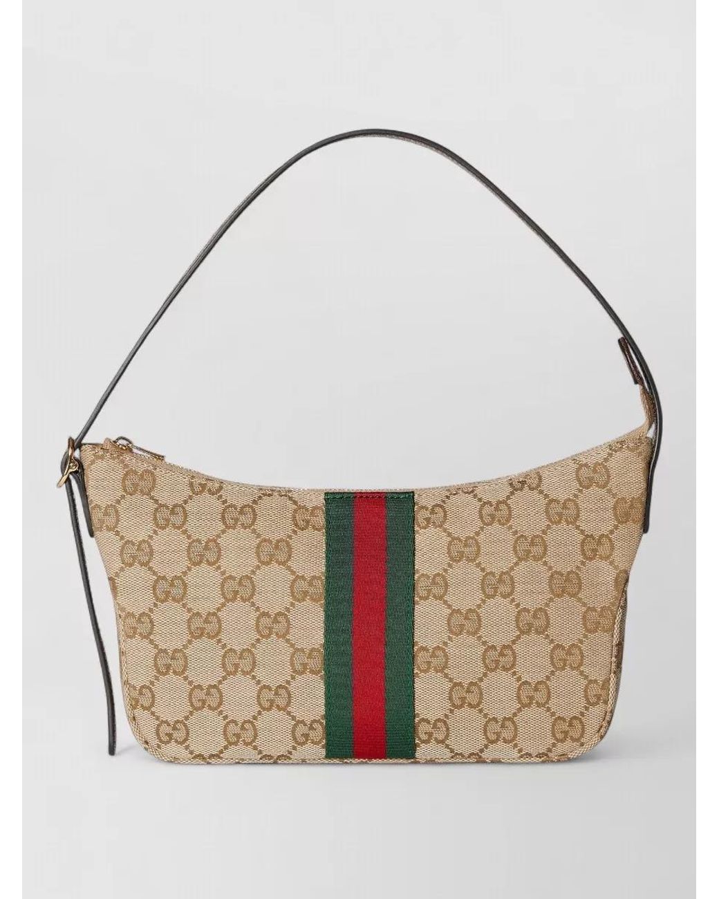 Gucci White Canvas Small Shoulder Bag for men