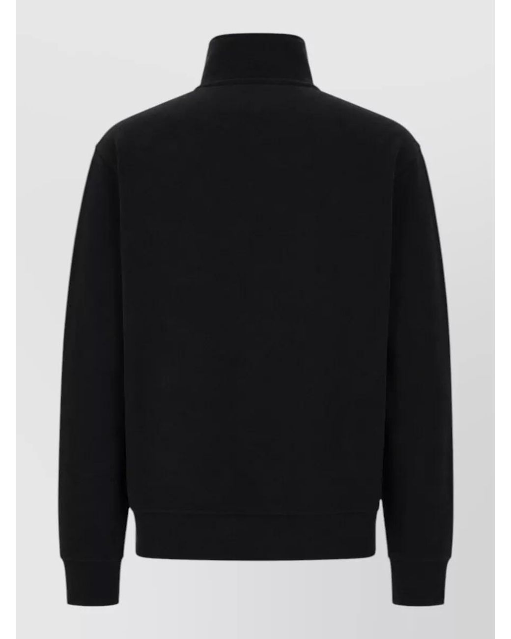 DSquared² Black Cotton Zip-Up Lightweight Jacket for men
