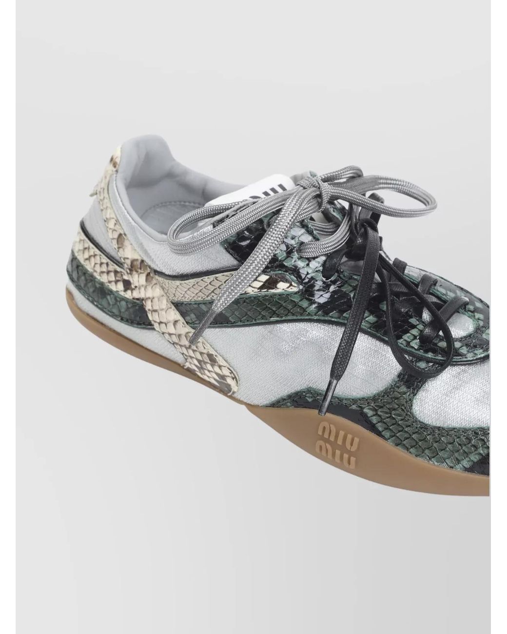 Miu Miu Gray Sneakers