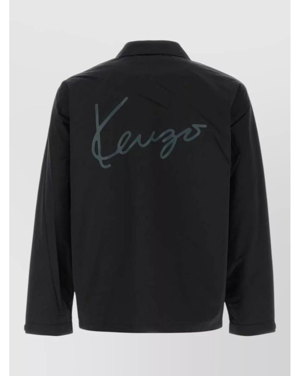 KENZO Black Single-Breasted Jacket for men