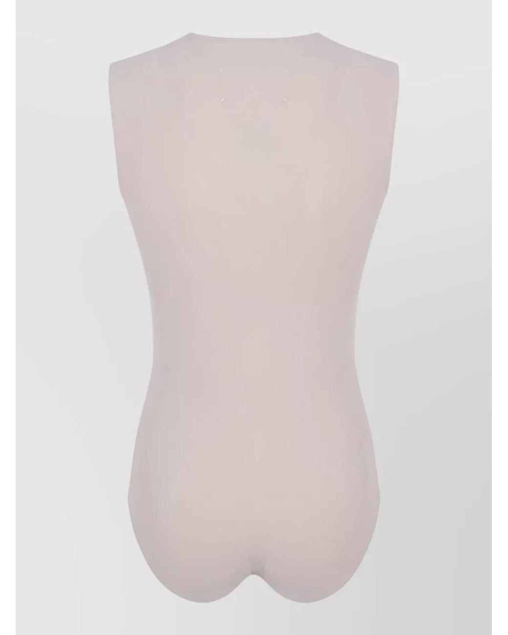 Maison Margiela Pink Sleeveless Bodysuit