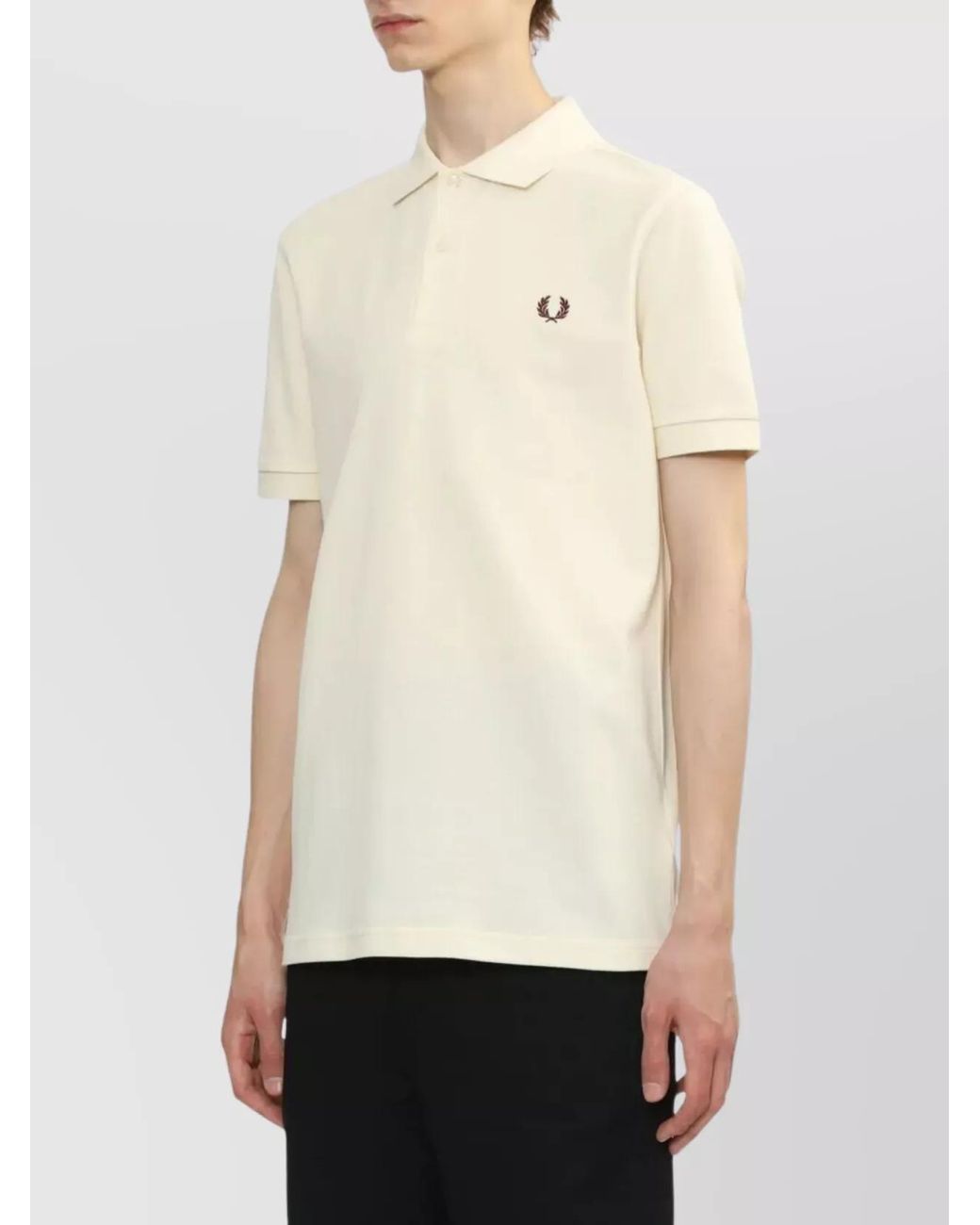 Fred Perry Natural Cotton Polo Shirt for men