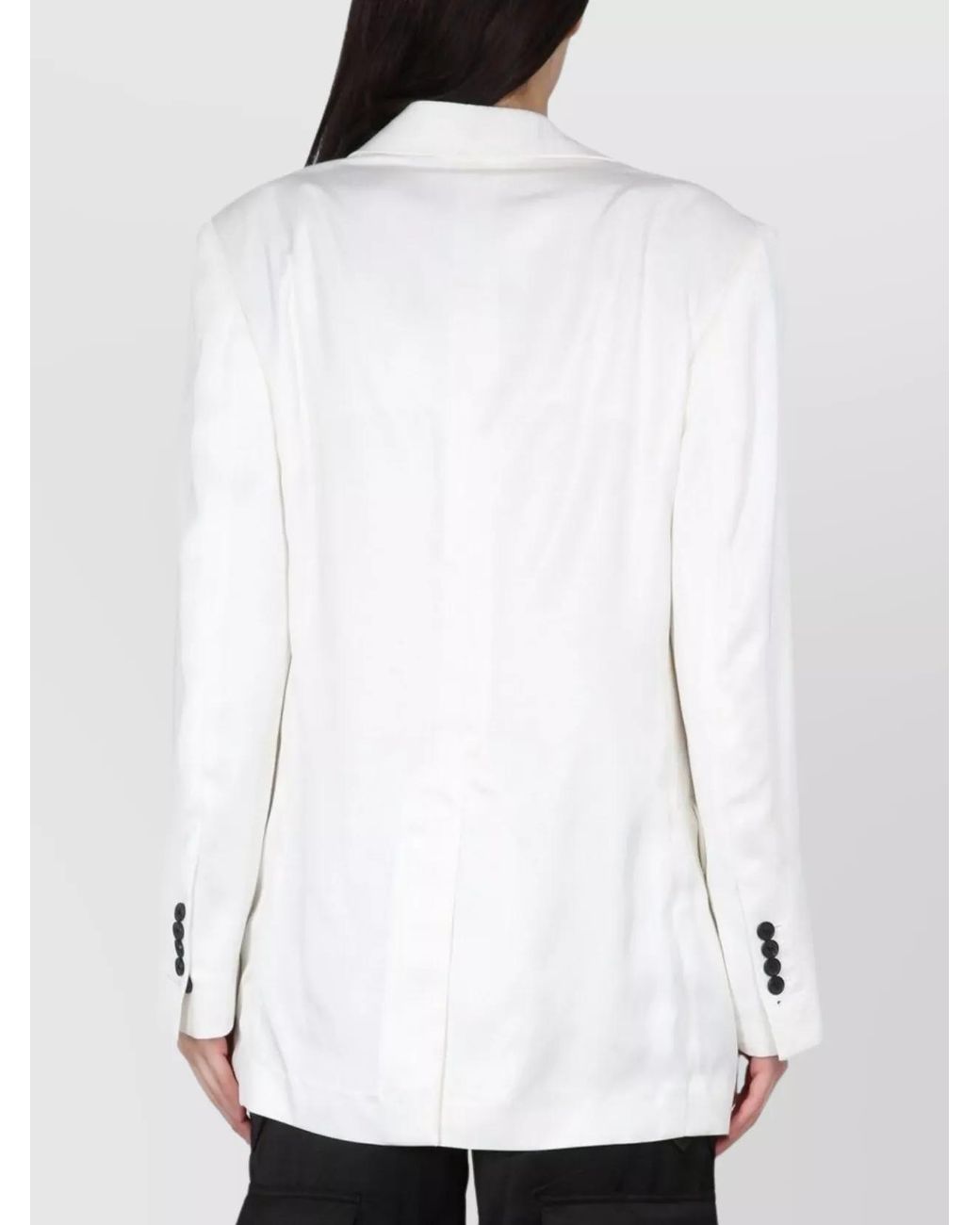 Tom Ford White Boyfriend Blazer