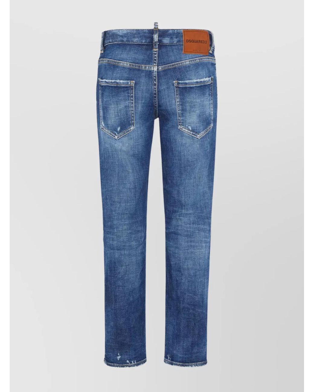 DSquared² Blue Denim Slim-Fit Jeans