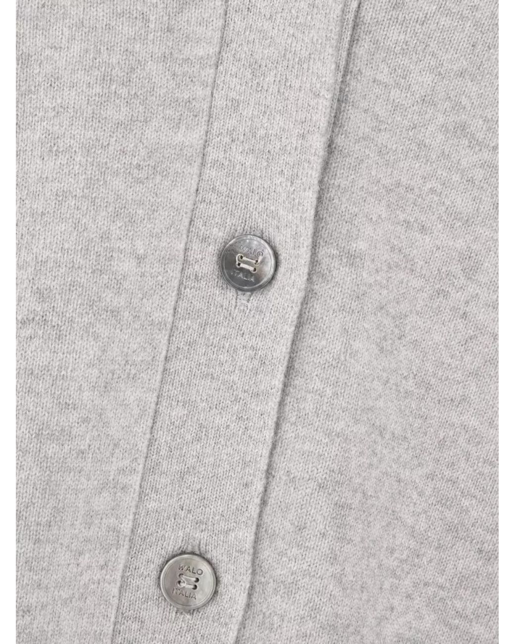 Malo White Cashmere Cardigan