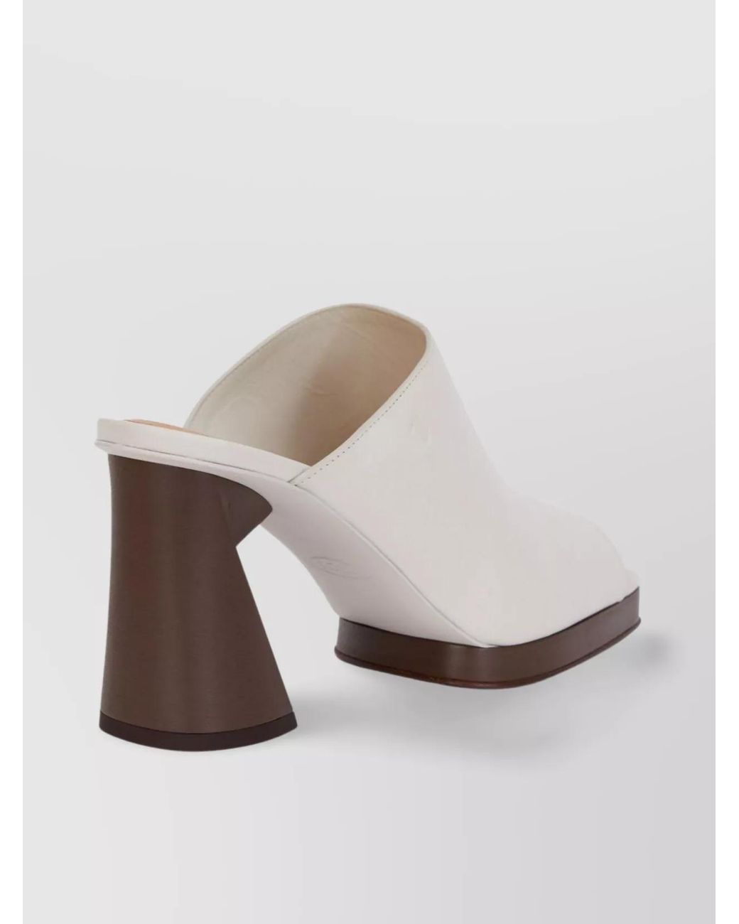 Tod's Multicolor Leather Platform Mules