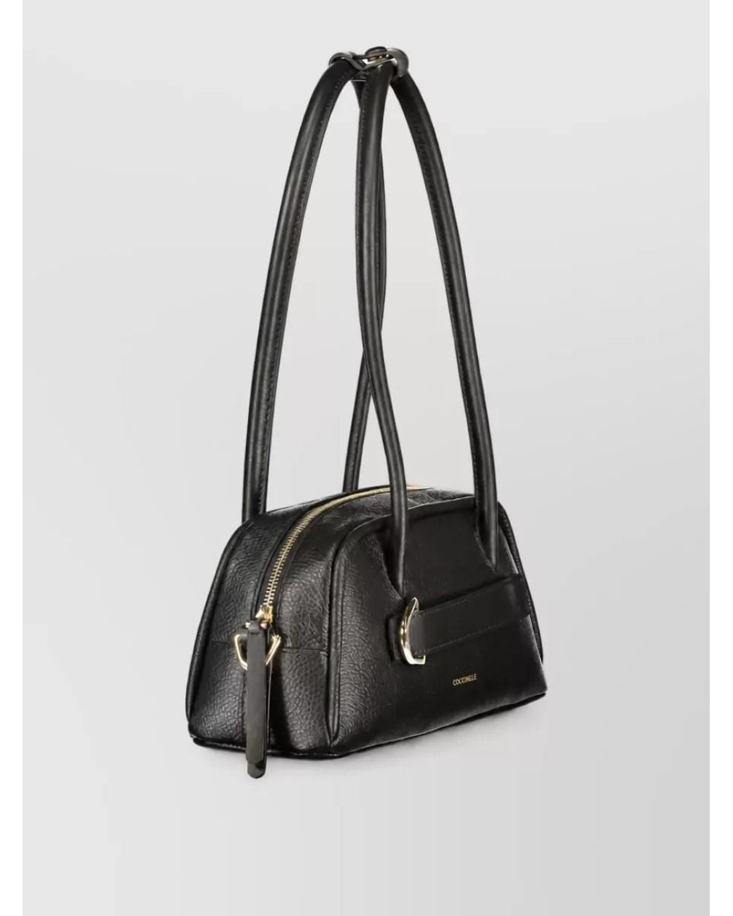 Coccinelle Black Leather Mini Bag
