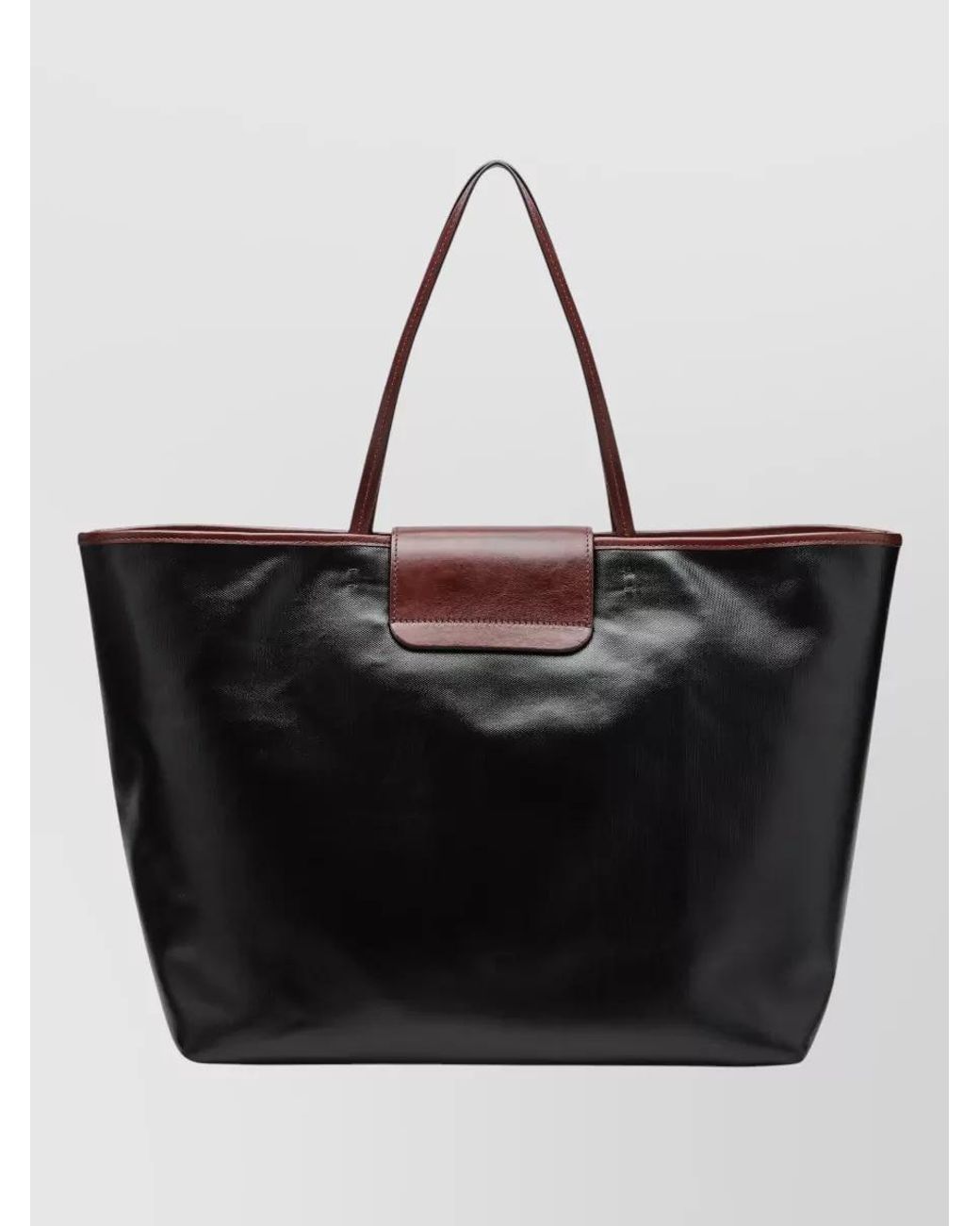 Versace Black Cotton Tote Bag