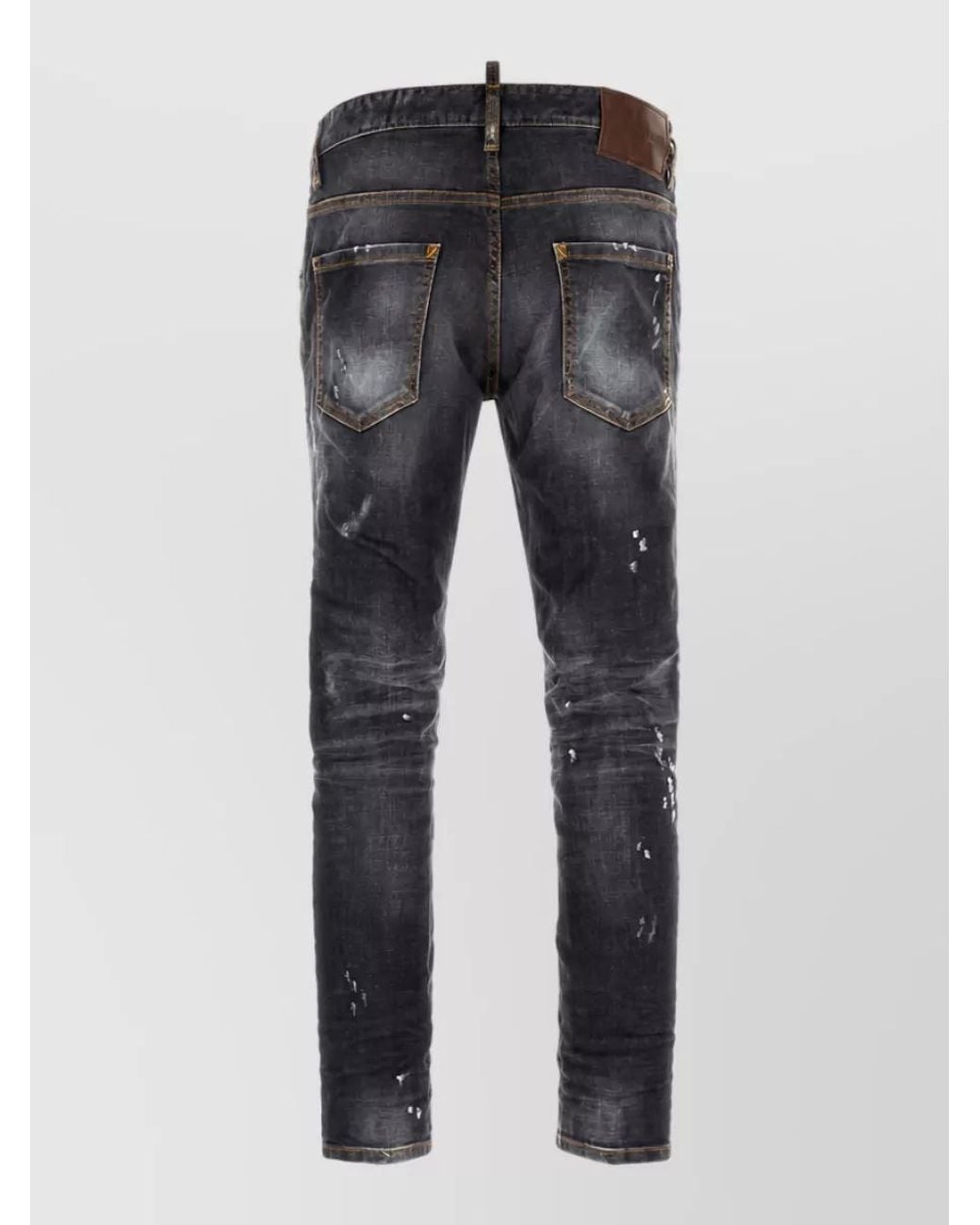 DSquared² Gray Denim Jeans for men