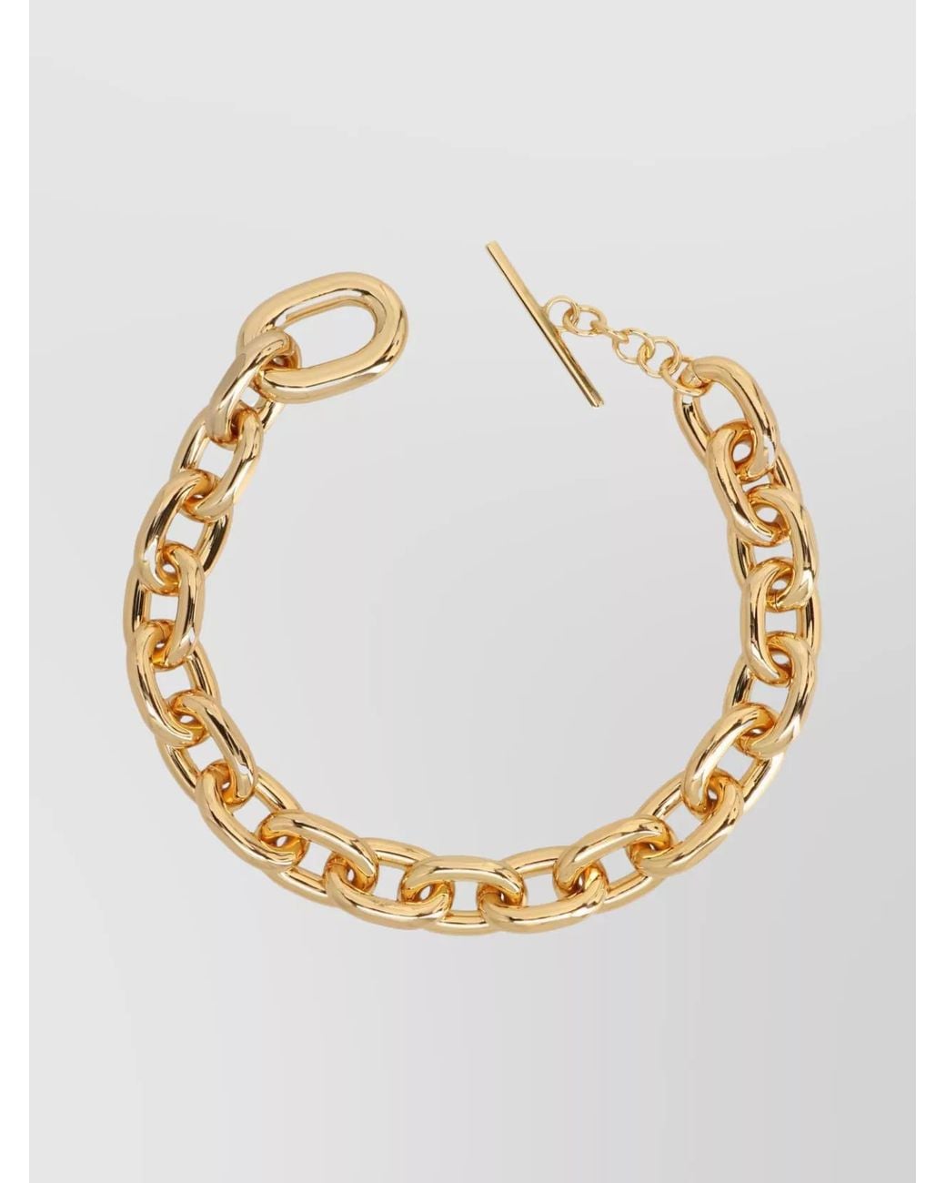 Rabanne Metallic Metal Link Bracelet