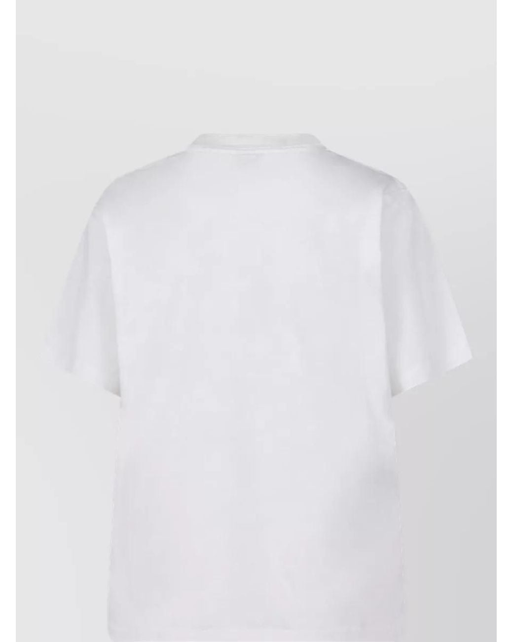 Sporty & Rich White Short-Sleeve T-Shirt