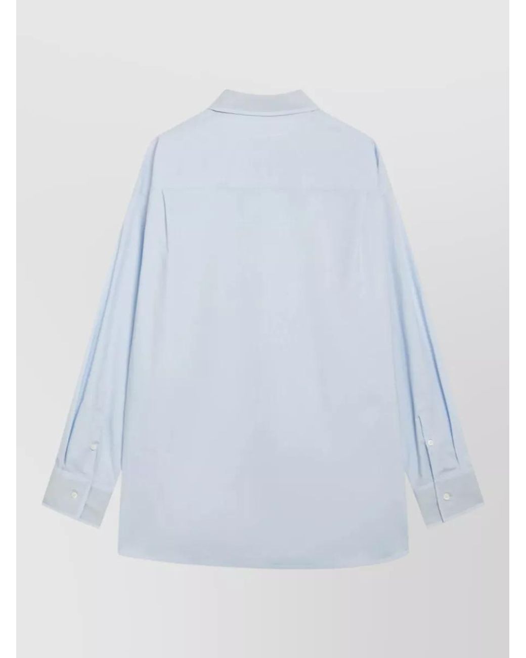 MM6 by Maison Margiela Blue Shirt for men