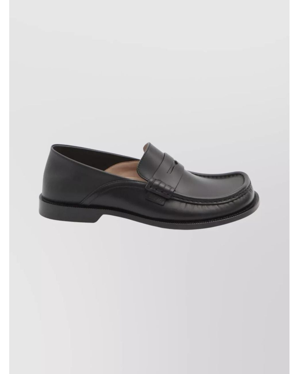 Loewe Multicolor Leather Campo Flap Back Loafers for men