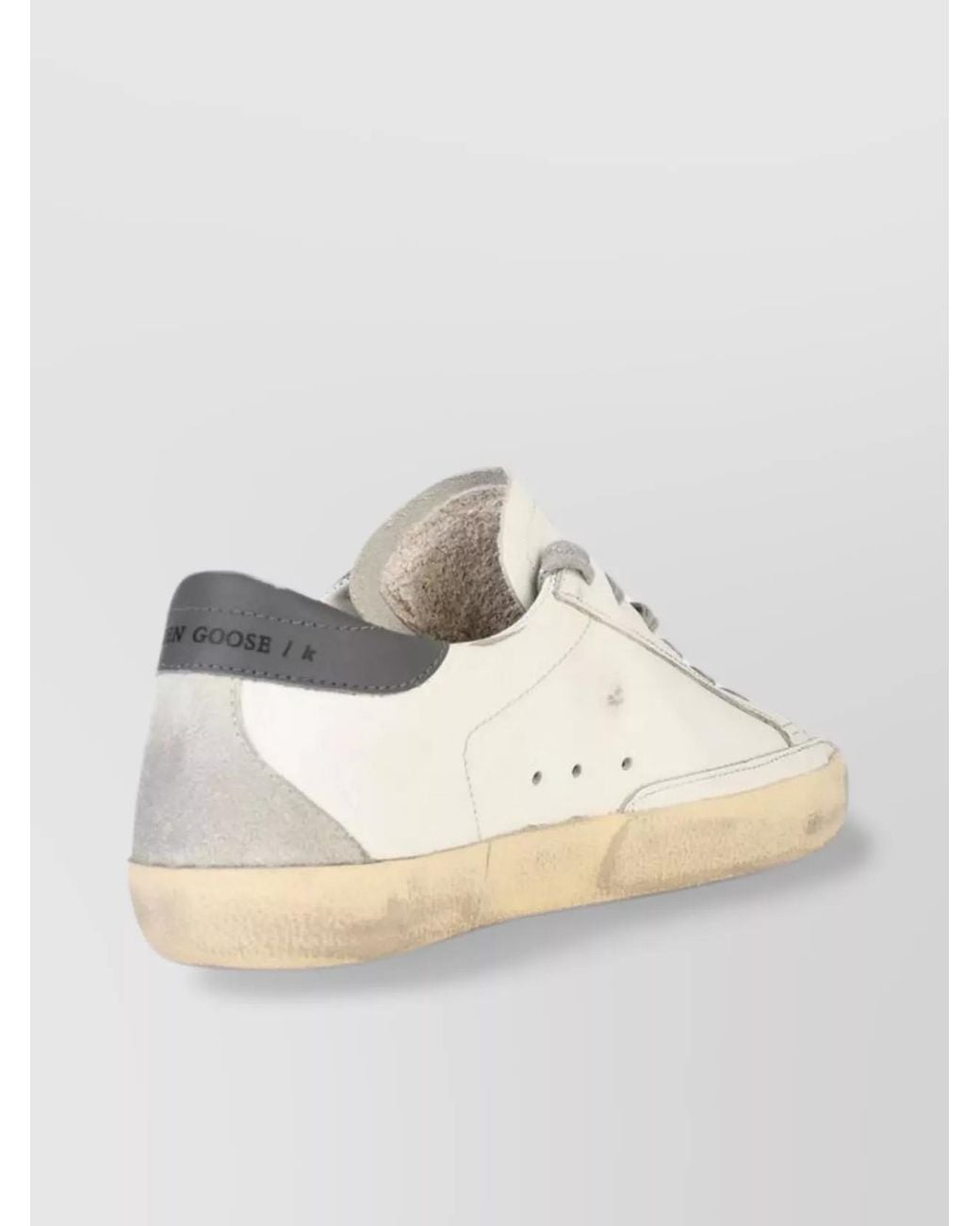 Golden Goose Deluxe Brand Natural Leather Low-Top Sneakers