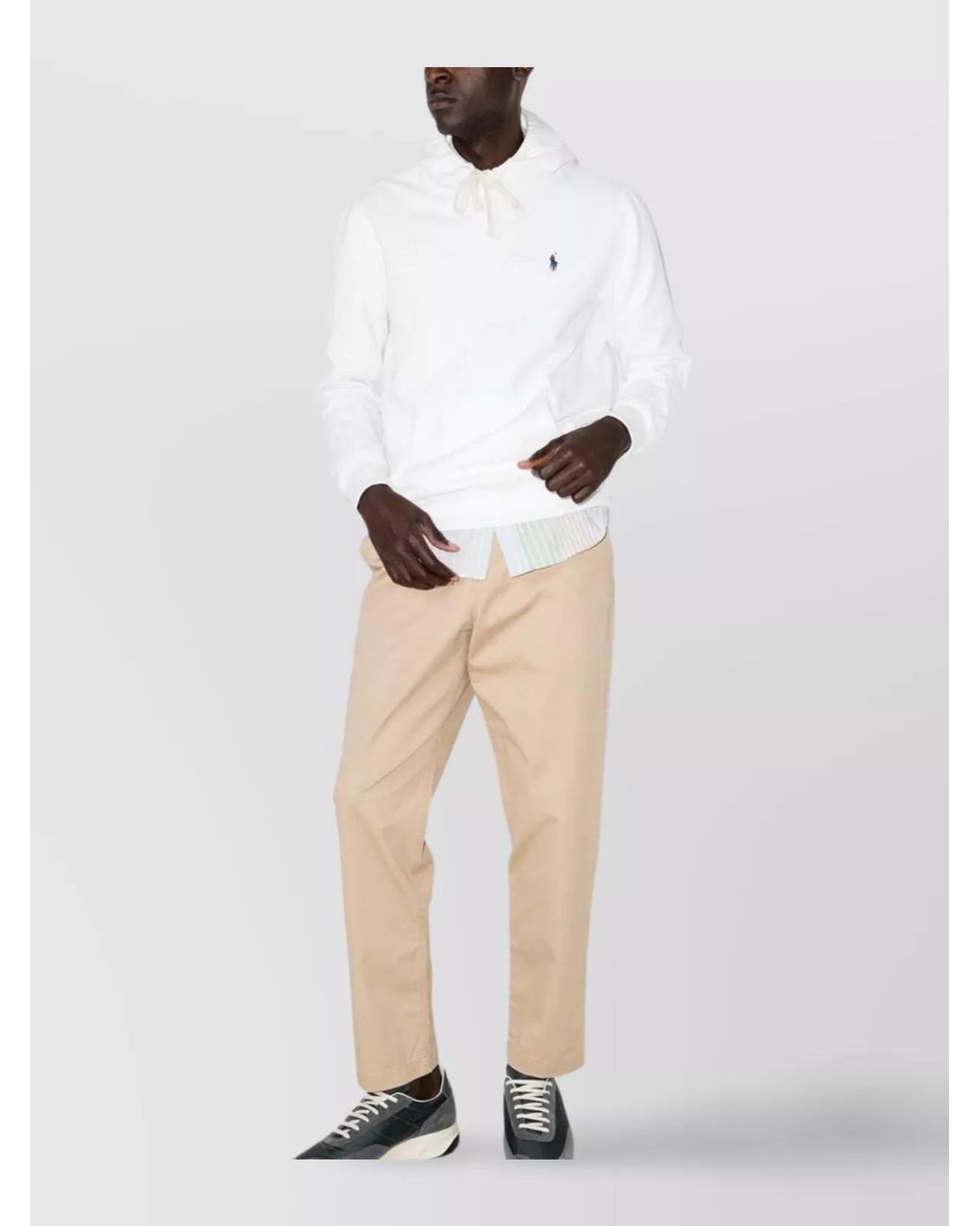 Polo Ralph Lauren White Hoodie for men