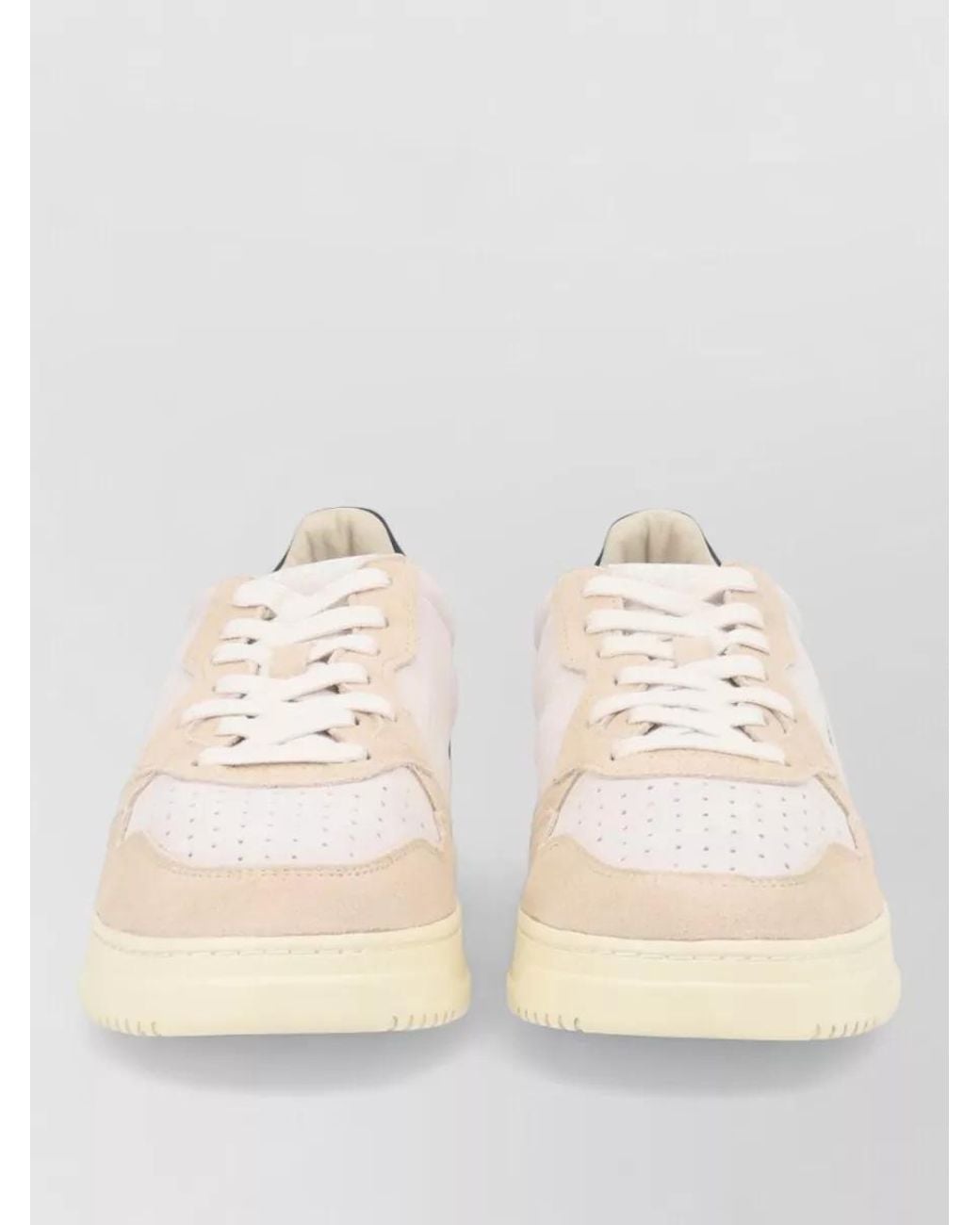 Autry Natural Suede Low-Top Sneakers for men