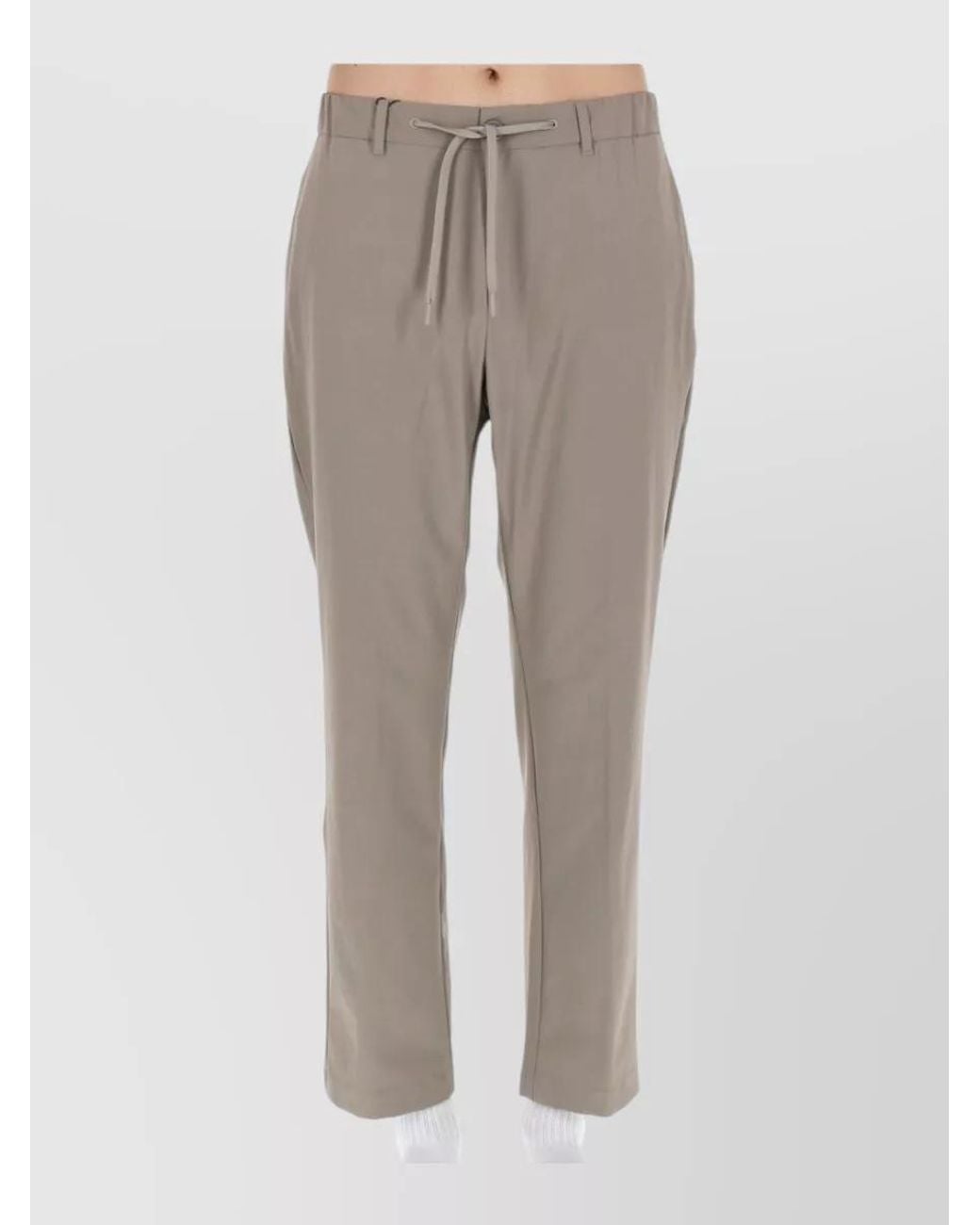 Herno Gray Tailored Shorts for men