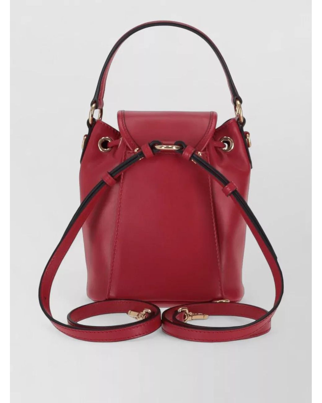 Miu Miu Red Na Bucket Bag