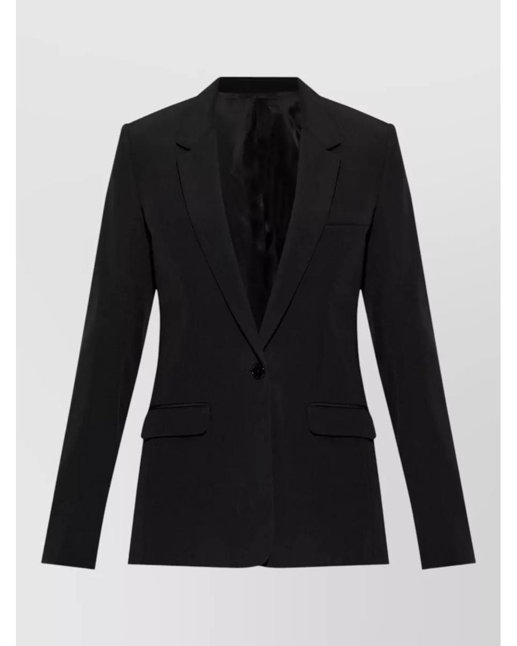 Isabel Marant Black Silk Blazer