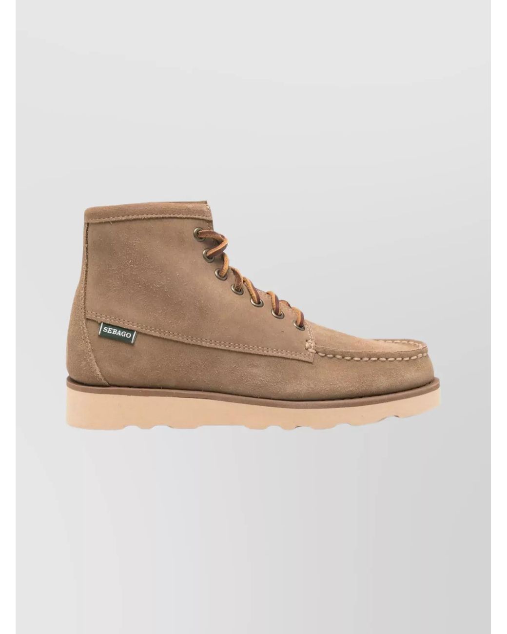 Sebago Natural Leather Ankle Boots