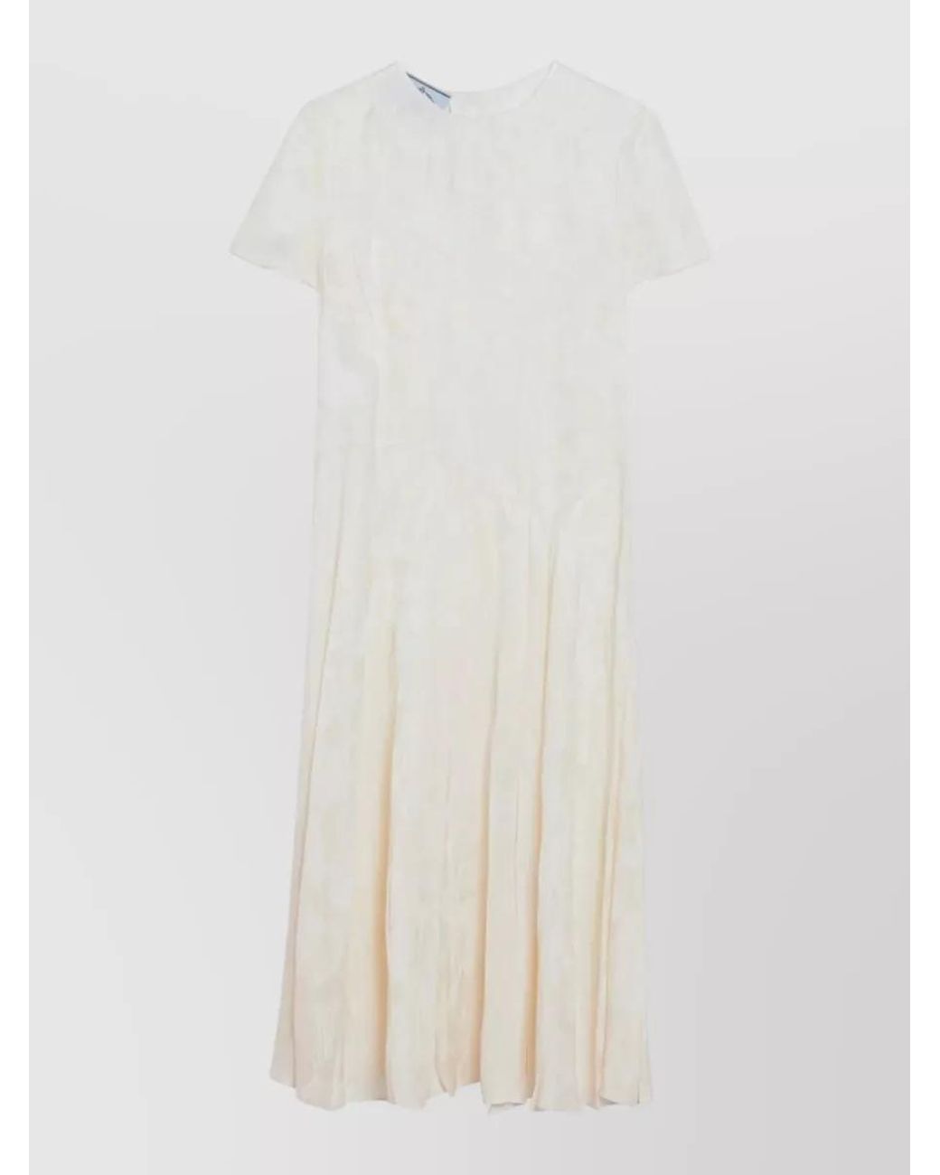 Prada White Midi Dress