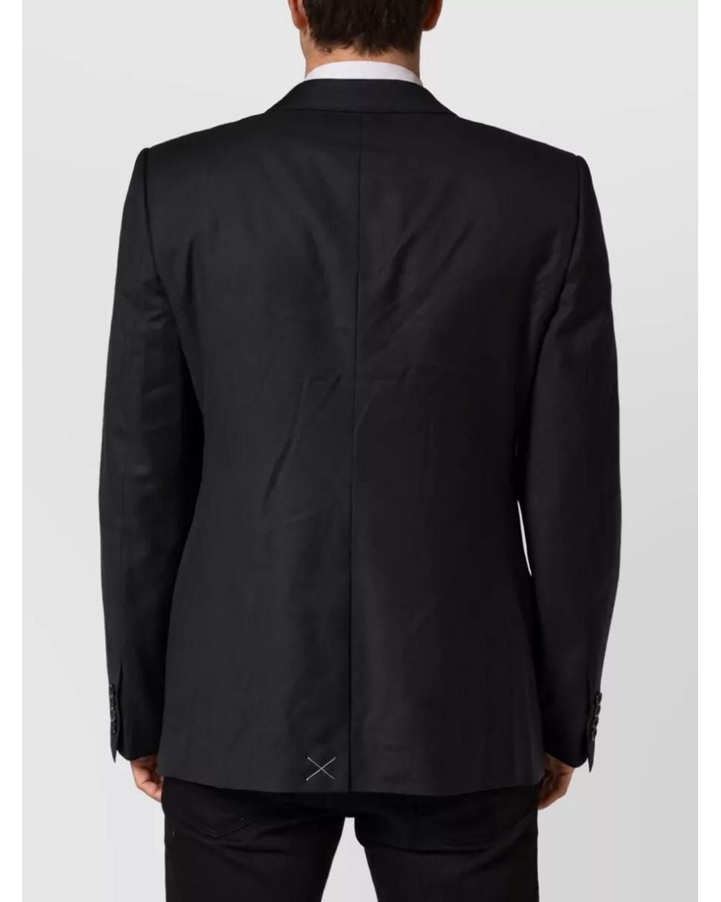 Dolce & Gabbana Blue Wool Slim-Fit Single-Breasted Suit for men