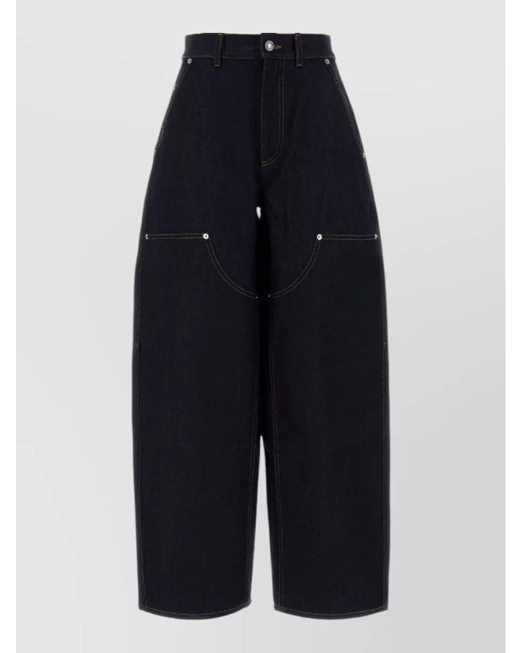 Givenchy Blue Denim Wide-Leg Jeans