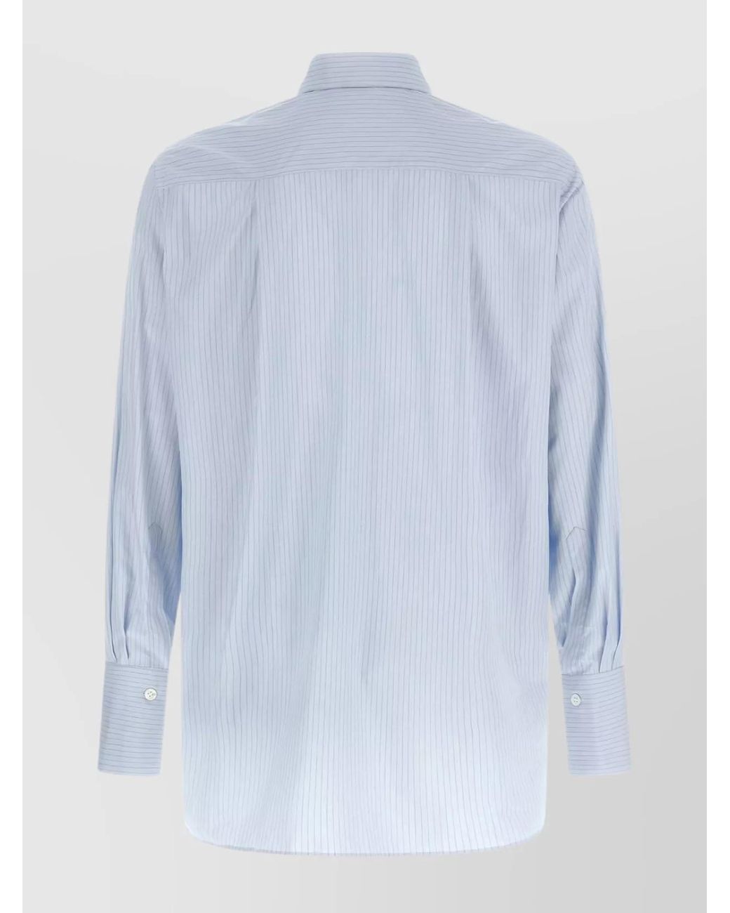 NAMACHEKO Blue Hernan Cotton Shirt for men