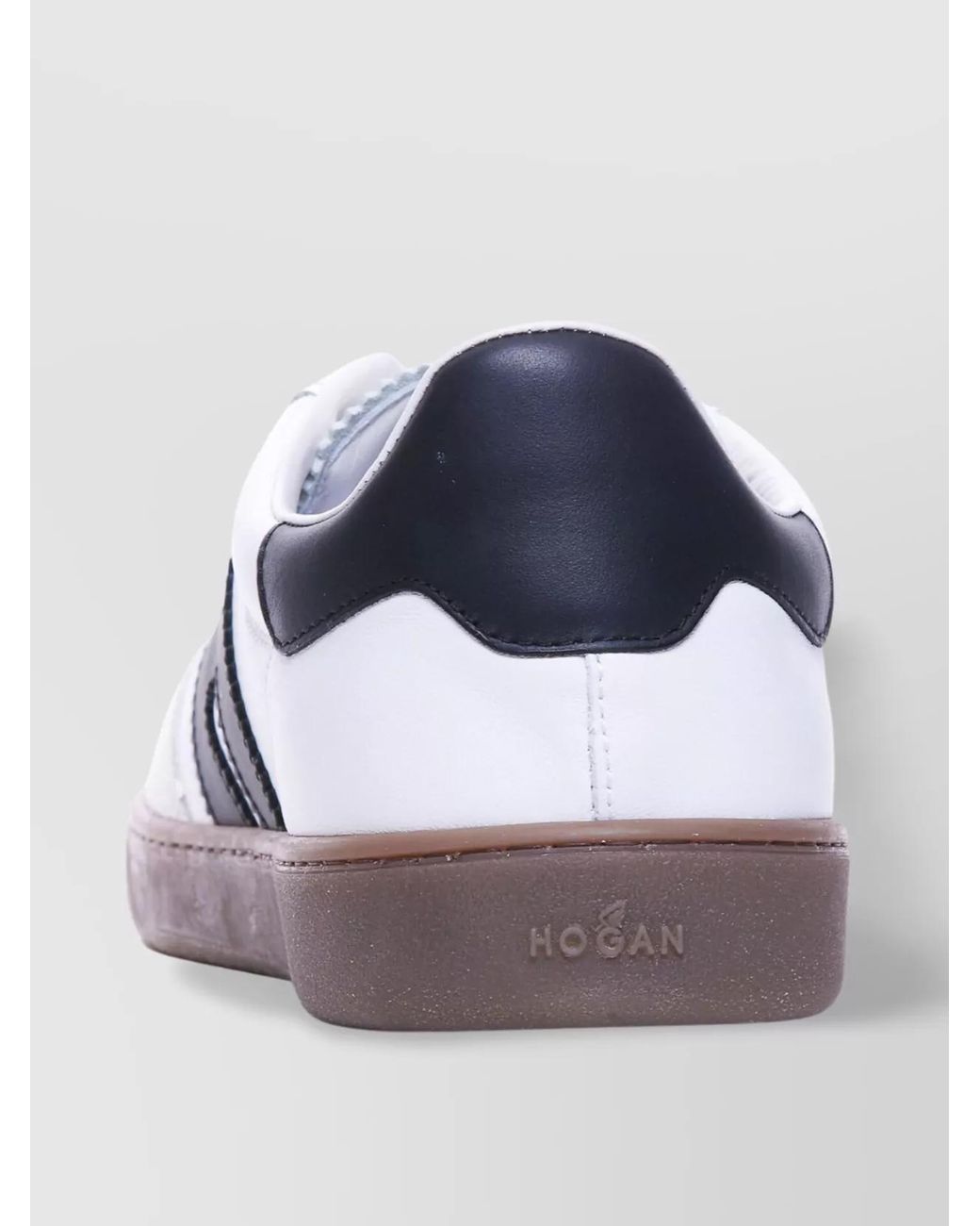 Hogan Metallic Leather Low-Top Sneakers for men