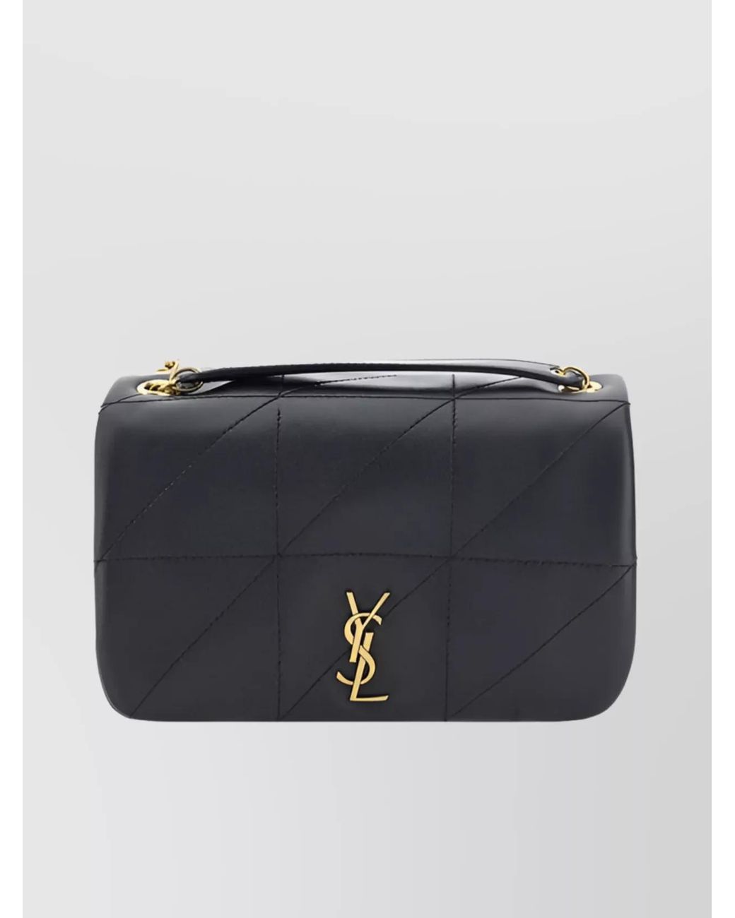 Saint Laurent Blue Jamie Mini Lamb Leather Shoulder Bag