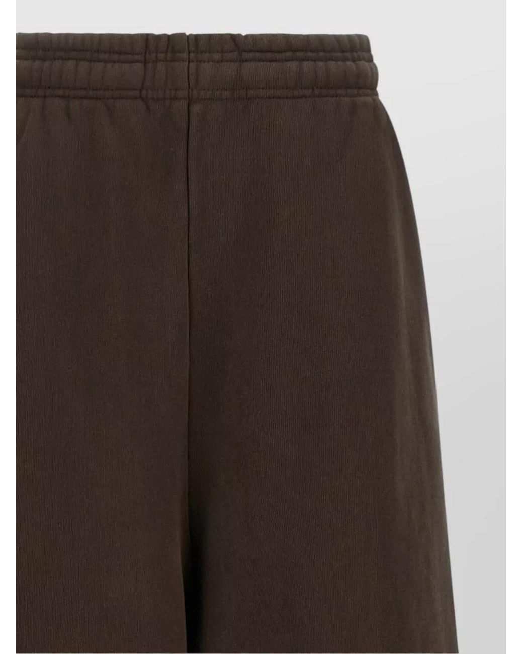 Entire studios Brown Wide-Leg Cotton Sweatpants