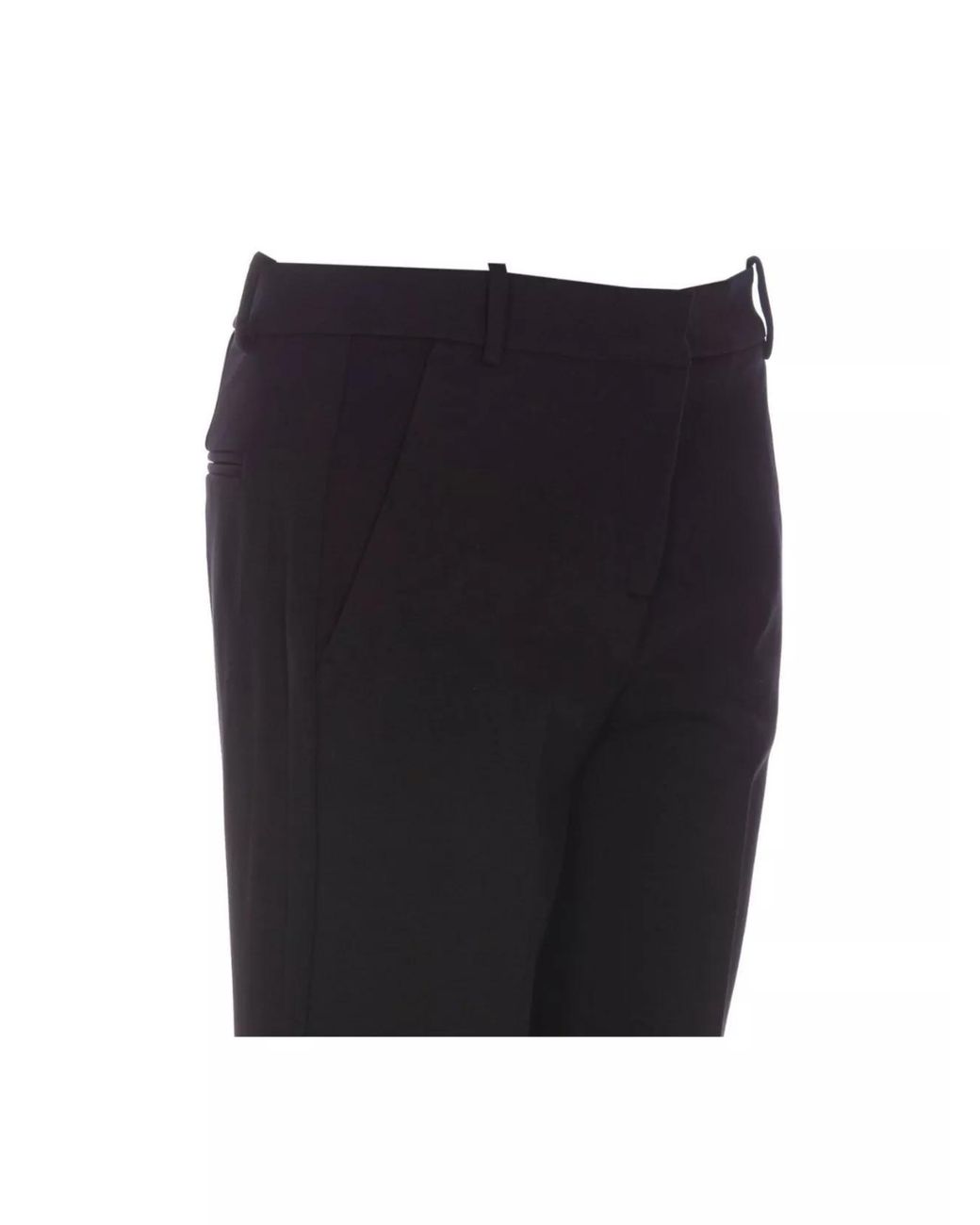 Pinko Blue Straight-Leg Tailored Trousers
