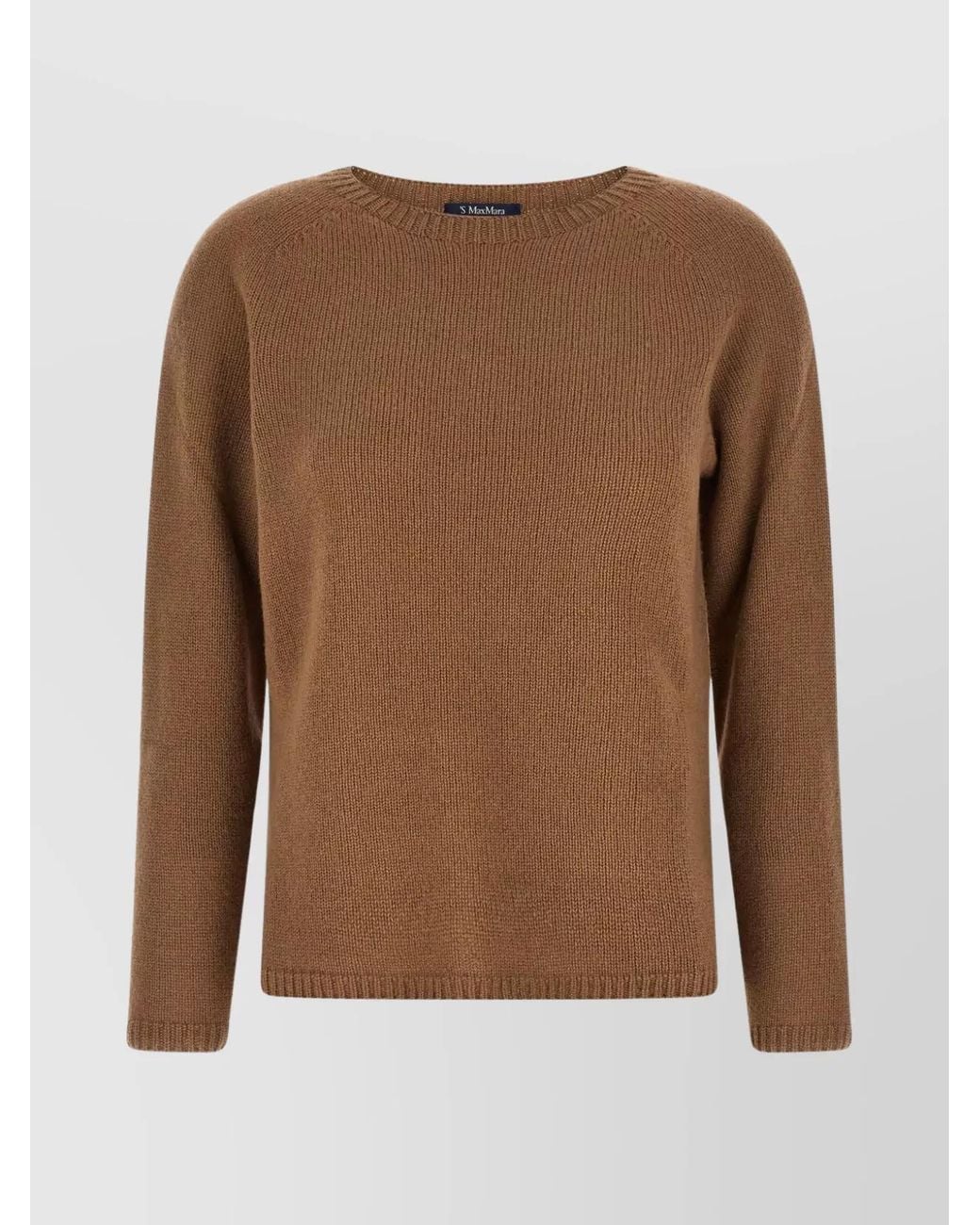 Max Mara Brown Cashmere Wool Jumper