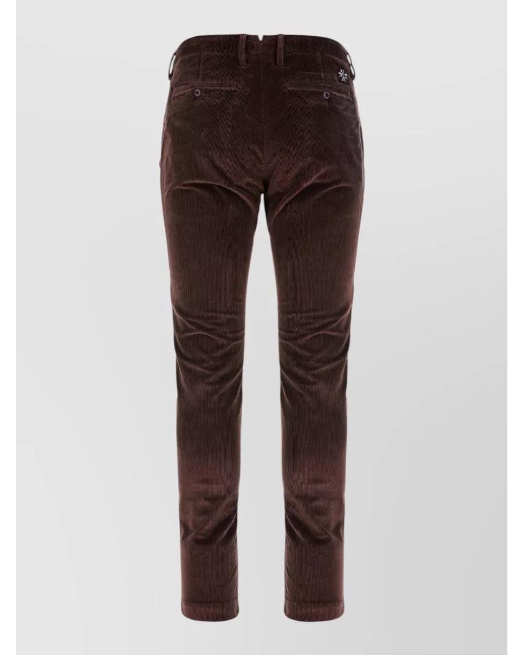 Jacob Cohen Brown Corduroy Chinos for men