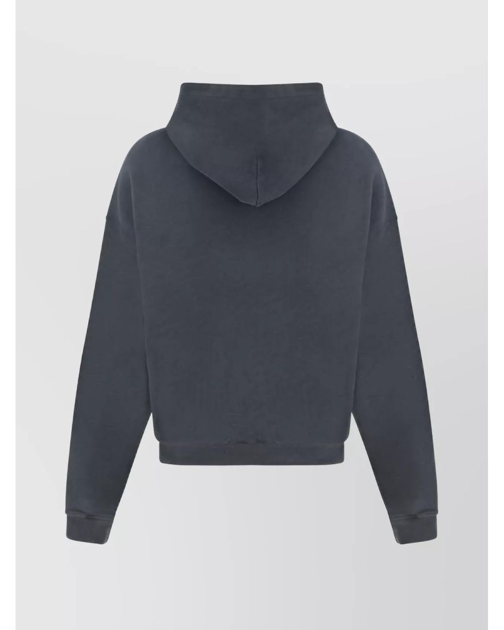 Dolce & Gabbana Blue Cotton Oversized Logo-Print Sweatshirt for men