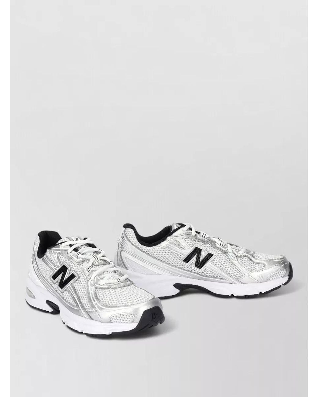 New Balance Metallic Mesh Low-Top Lace-Up Sneakers
