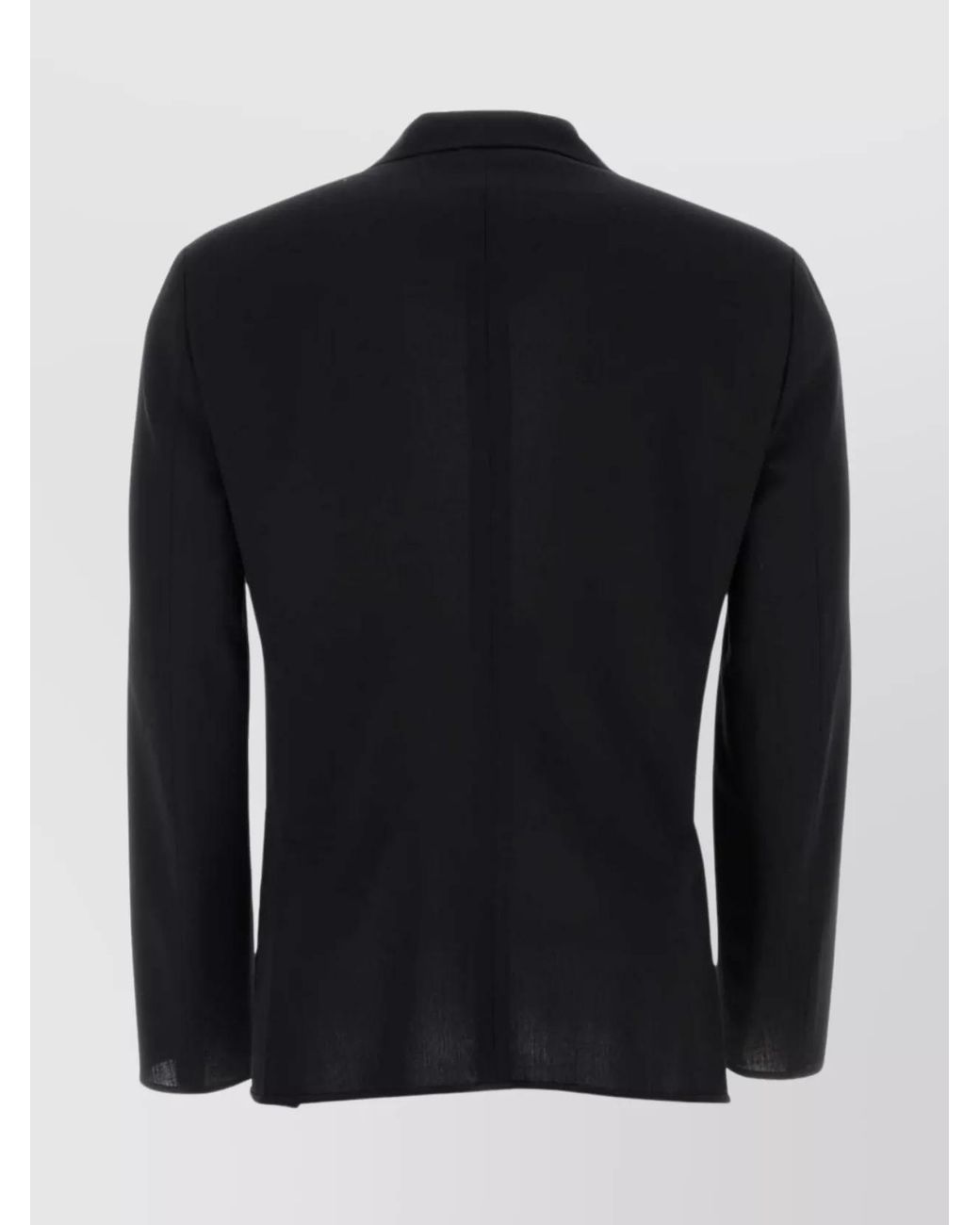 Giorgio Armani Blue Virgin Wool Blazer for men