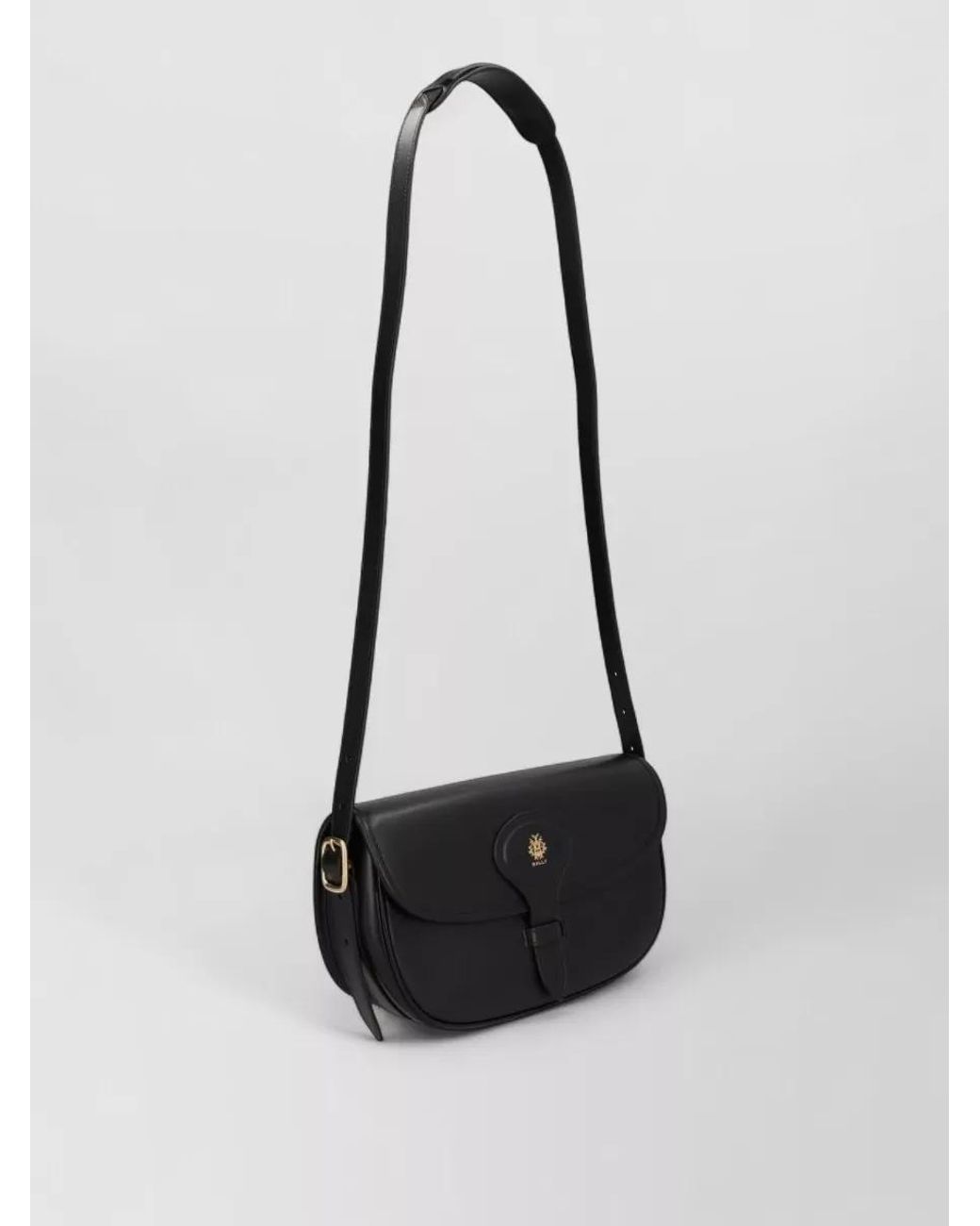 Bally White Beckett Leather Cross-Body Bag
