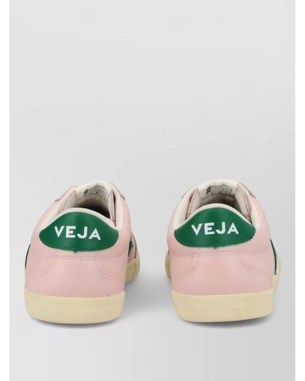 Veja Natural Leather Volley Low-Top Sneakers
