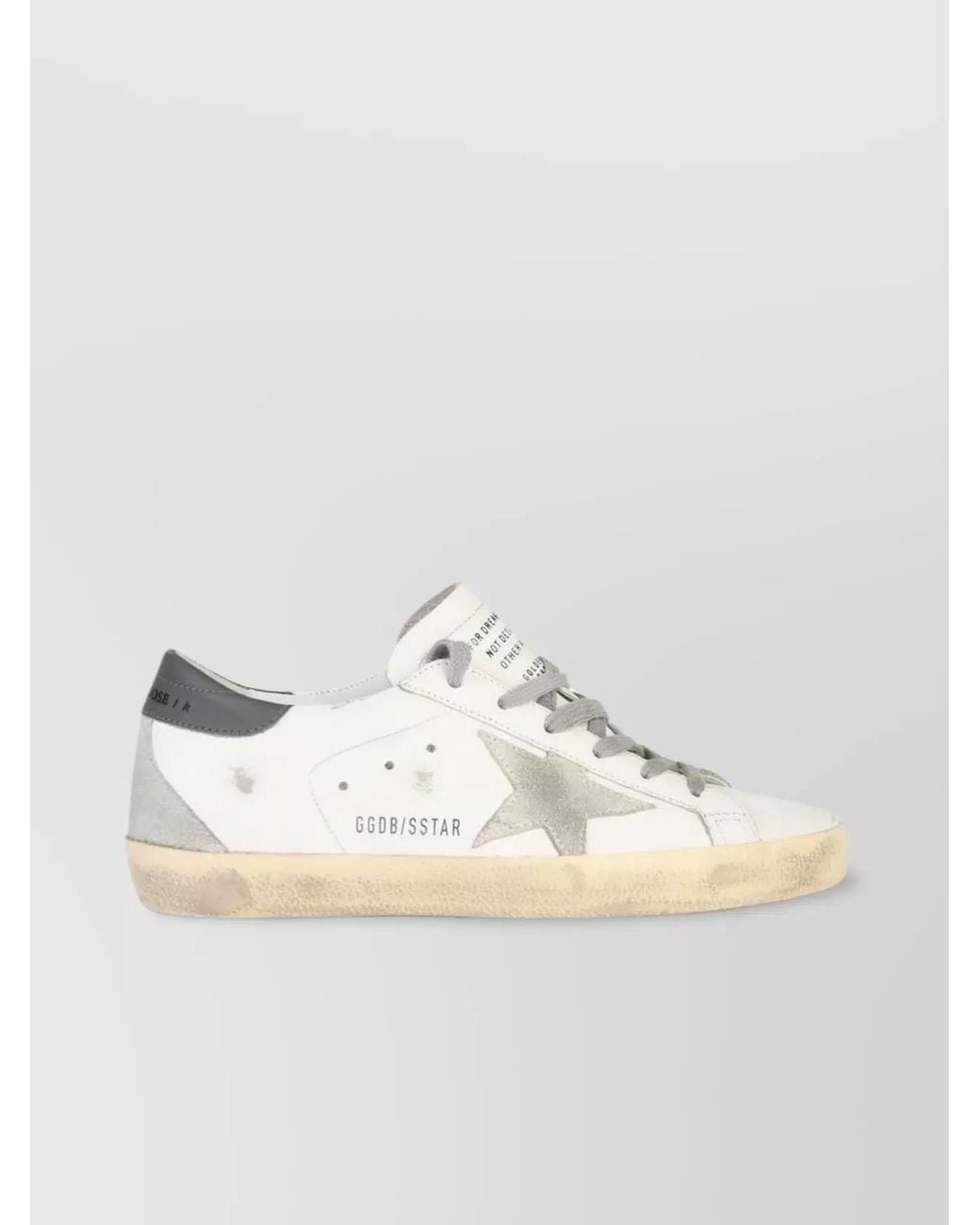 Golden Goose Deluxe Brand Natural Leather Low-Top Sneakers