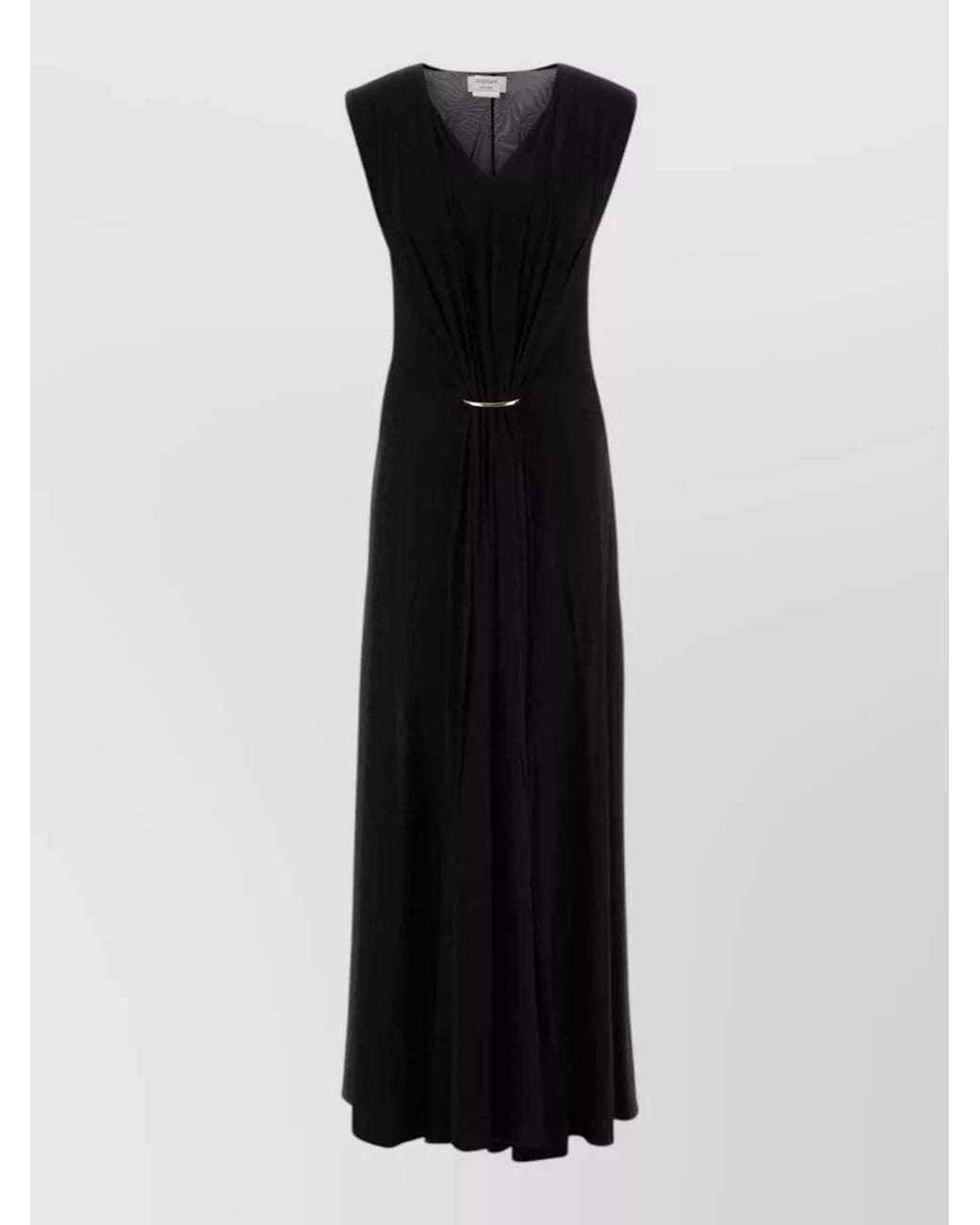 Sportmax Black Maxi Dress