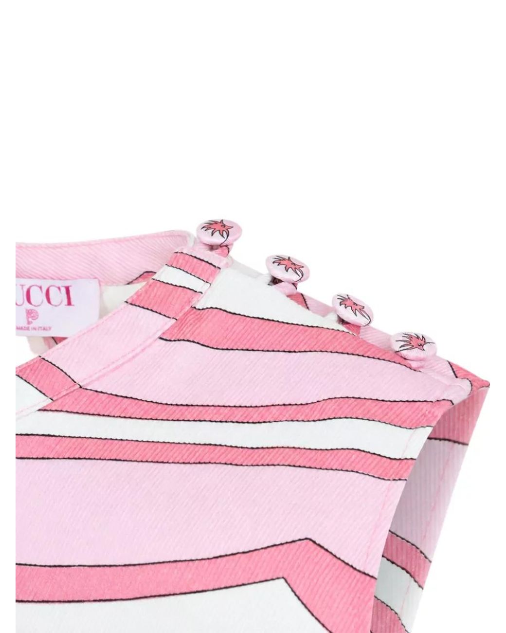 Emilio Pucci Pink Sleeveless Cropped Top