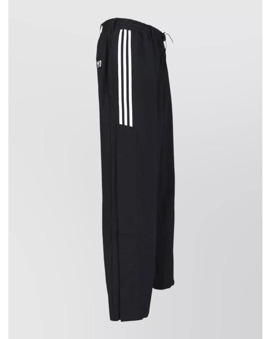 Y-3 Blue Wide-Leg Track Trousers for men