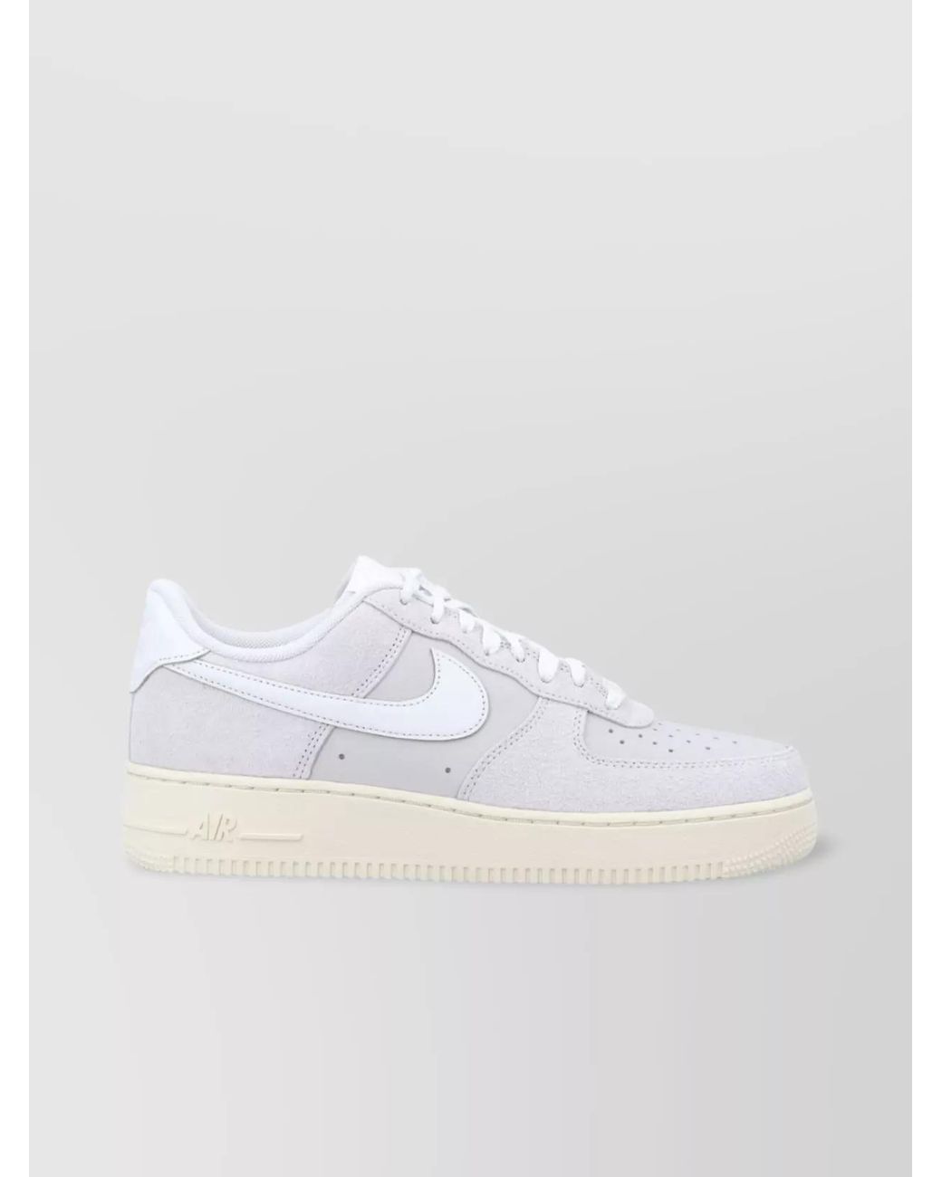 Nike White Leather Low Top Sneakers