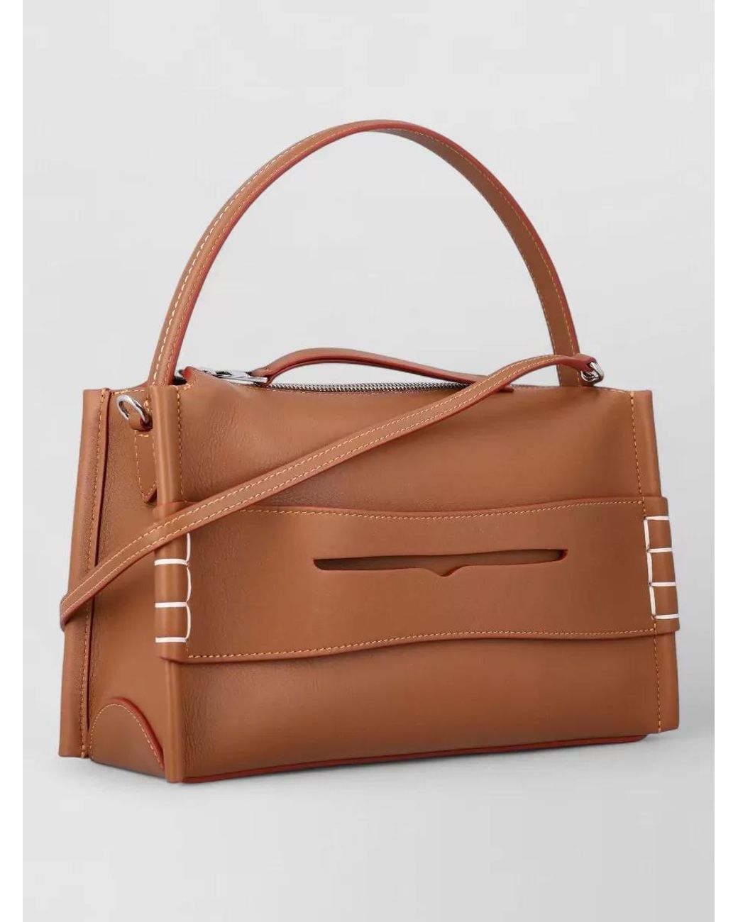 J.W. Anderson Brown Loafer Bag Leather Shoulder Bag