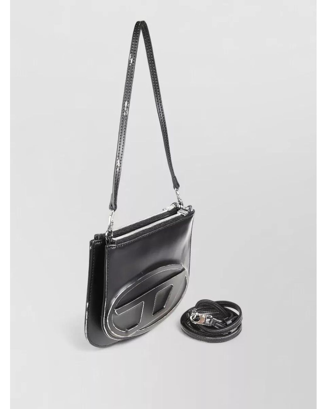 DIESEL White 1Dr Twin Leather Shoulder Bag