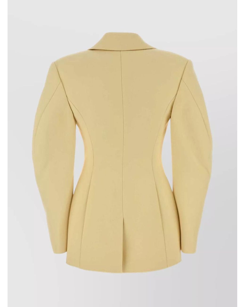 Givenchy Yellow Crepe Blazer